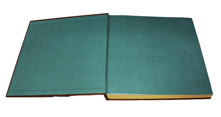 hardcover book with gold gilded edge